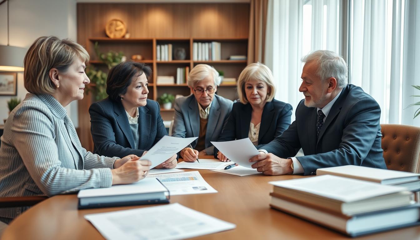 Property settlement documents and transfer review